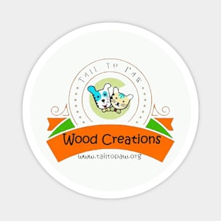 Tail To Paw wood creations Magnet